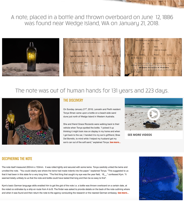 Illustration for article titled Wait, Did F1 Driver Daniel Ricciardo’s Parents Help Fake Finding That 131 Year Old Message In A Bottle?
